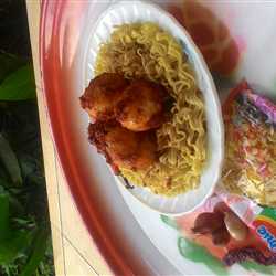 INDOMIE SARANG TELUR AYAM PEDAS
