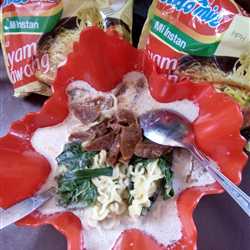 Indomie buntil kuah
