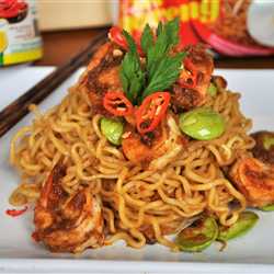 Indomie Goreng Sambal Petai 