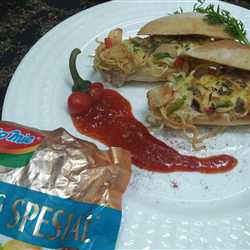 indomie on bread
