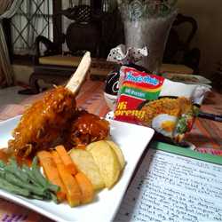 INDOMIE STEAK IGA GORENG RUMPUT LAUT