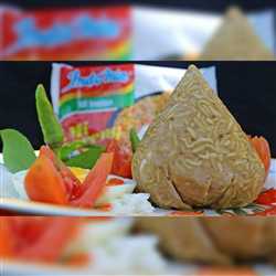Indomie goreng kerucut