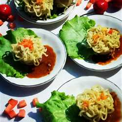 Dimsum Keriting Saus Kacang