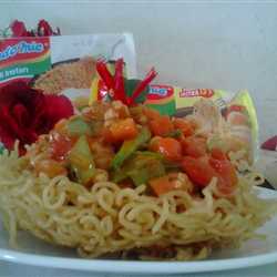 INDOMIE KERANJANG SAOS AYAM SAYUR