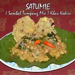 SATUMIE (Sambal Tumpang Mie)khas Kediri