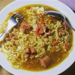 Seblak mie ala indomie