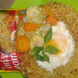 Indomie kering capcay