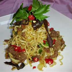 Rendang Indomie with Mushroom