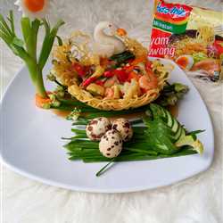 Mie Sarang Burung Pedas