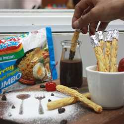 indomie stick with coklat ( UNIQMIE )