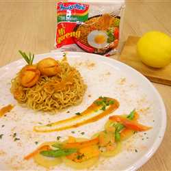 Mee curry fish ball