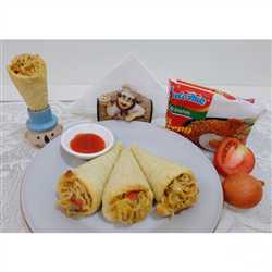 Indomie Pizza Cone