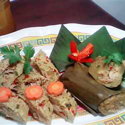 Pepes Indomie isi ayam