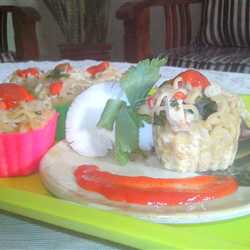 CUP CAKE MIE  JAMUR
