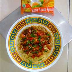 Indomie Tauge Goreng Saus Sambal Tauco