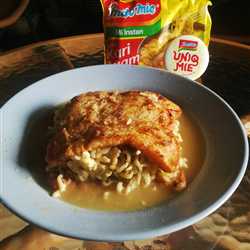 roti kuah kari ayam