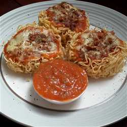Spicy indomie nest