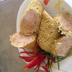 Rolade ayam mie