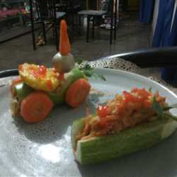 Mie gempal goreng