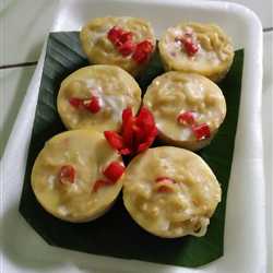 Mini cup indomie telur kukus
