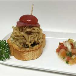 Bruchetta Indomie Tomato Salsa 