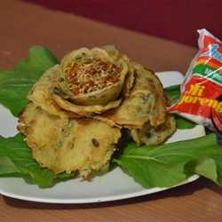 Indomie goreng bunga mawar rasa keju
