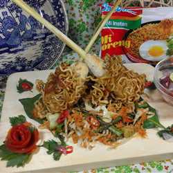 sate mie lilit ayam