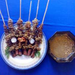 sate indomie sosis