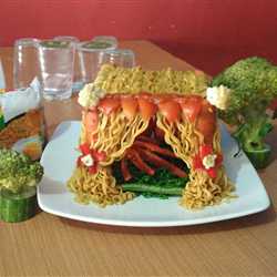 Mie goreng tenda pernikahan