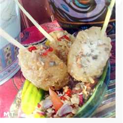 Sate keju indomie