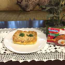 Kentang Daging Asap Indomie Goreng