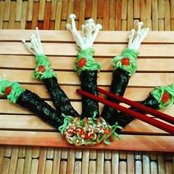 Enoki Indomie Wrap