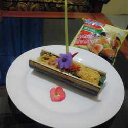 indomie bakar bambu